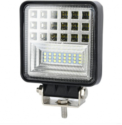 Proiector auto elSales ELS-PA126 cu 42 LED-uri SMD alb rece putere 126 W 12-24 V negru 