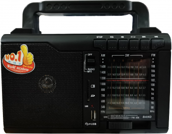 Radio elSales ELS-888 cu USB cititor card FM AM negru 