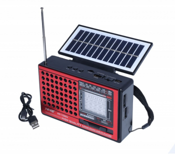 Radio Multifunctional elSales ELS-NS-1588U Incarcare Solara Port USB Slot SD Card Dimensiuni Reduse Design Retro 