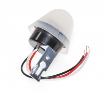 Senzor crepuscular de lumina elSales ELS-AS2024 24 Volti 20 Amperi alb
