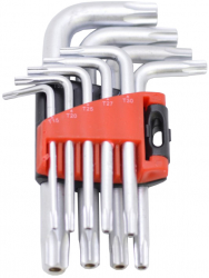 Set 9 piese chei Torx elSales ELS-S9PT argintiu 