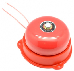 Sonerie alarma elSales ELS-SAR diametru 200 mm 220 V rosu 