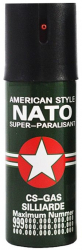 Spray paralizant cu piper pentru autoaparare elSales ELS-NATO verde 