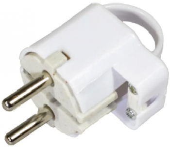 Stecher Ceramic cu Inel Tensiune 230 V Usor de montat Alb 