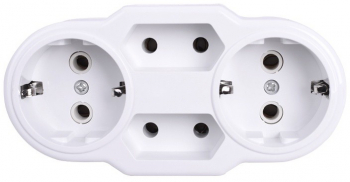Stecher elSales ELS-S4P cu 4 prize inele de ceramica alb 
