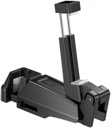 Suport auto Baseus tip carlig pentru telefoane prindere pe tetiera compatibil cu smartphone 4-6.5 inchi negru 