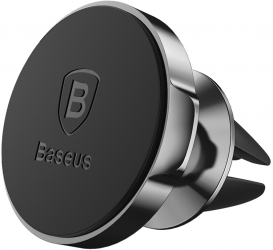 Suport auto magnetic Baseus Small Ears pentru telefoane corp aluminiu fixare in grila ventilatie negru 
