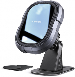 Suport Auto Magnetic Joyroom Montare pe Bord Reglabil 360 and deg Dimensiuni Reduse Negru 