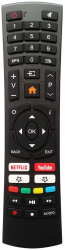 Telecomanda compatibila cu televizoarele Star-light LCD LED elSales ELS-STRL3 butoane Netflix Youtube negru 