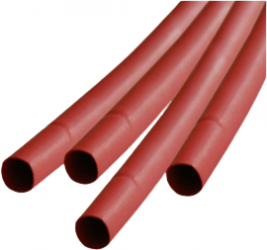Tub Termocontractabil Diametru 4 5mm Lungime 100cm Izolare si Protectie Flexibil Rosu