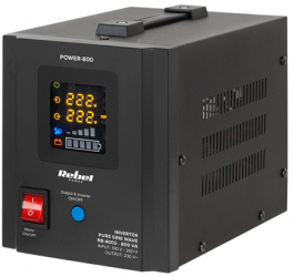 Ups Centrale Sinus Pur 800va 500w 12v Rebel Afisaj Led 
