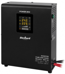 Ups Centrale Sinus Pur 800va 500w 12v Rebel 