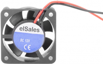 Ventilator PC elSales ELS-4010 40 x 40 x 10 mm 12 V 0.1 A negru 