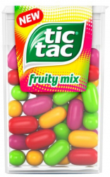 Drajeuri Tic Tac Fruit Mix 18 g - AQUIART 19778 