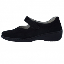 Pantofi dama din piele naturala marca Waldlaufer cod 607315-191-001-01-04 negru