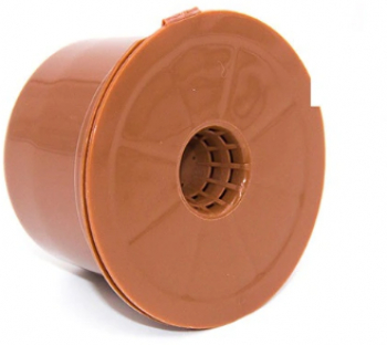 Capsula cafea compatibil Caffitaly New Generation reincarcabila/lavabila plastic culoare maro 
