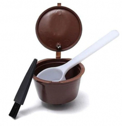 Capsula reutilizabila Compatibil cu Dolce Gusto Maro + peiutisi lingurita 