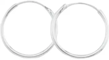 Cercei din Argint 925 Creole Mici 10 mm 