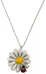 Colier Argint 925 Margareta cu Gargarita 40 cm 