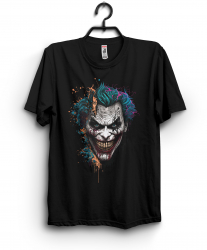Tricou Unisex cu imprimeu Joker 
