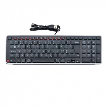 Balance Keyboard PN Wired Design Balance Full-size 100 USB QWERTY Black