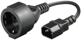 Cablu de alimentare C14 -Schuko MF 0 23m. 3Gx1MM2 10/16A 250V 