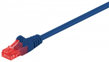 Cablu de retea neecranat U/UTP CAT6 15M PVC albastru PVC 4x2xAWG 26 CCA 