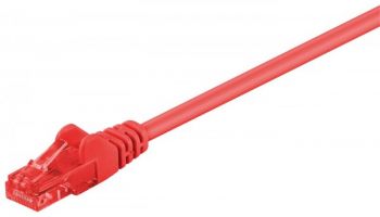 Cablu de retea neecranat U/UTP CAT6 5M PVC rosu PVC 4x2xAWG 26 CCA 
