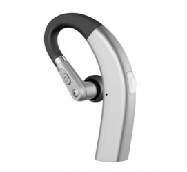 Casca Bluetooth Techstar® M11 Argintiu Ultra Usor 10g Comfortabil HD Noise Canceling 10gr