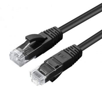 CAT6A UTP 2m negru LSZH cablu de retea neecranat LSZH AWG26 CU 