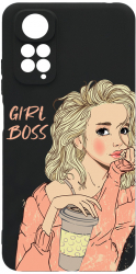 Husa Bestcase Compatibila Cu Xiaomi Redmi Note 11 Girl Boss prot cam c-B 1009 