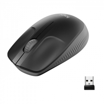 Mouse M190 RF Wireless Optical 1000 DPI Ambidextru M190 Ambidextru Optic RF Wireless 1000 DPI Antracit Negru 