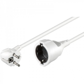 Prelungire de alimentare Schuko MF 2m Tip F CEE 7/7-Tip F CEE 7/4 3Gx1.5MM2 16A 250V Alb 