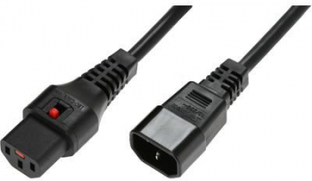Prelungitor cu IEC LOCK C13-C14 4m 