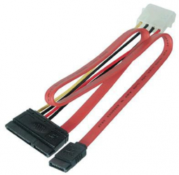 Putere SATA 15+7pin-4+7pin 150mm+340mm 200buc/cutie 