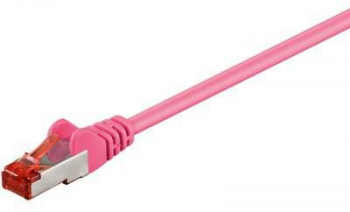 S/FTP CAT6 0 5m roz LSZH PiMF perechi in folie metalica 4x2xAWG 28 CU 