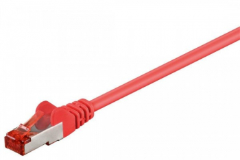 S/FTP CAT6 3m Rosu LSZH PiMF Perechi in folie metalica 4x2xAWG 28 CU 