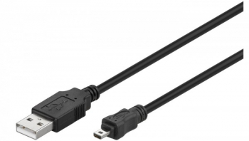 USB A - Mini USB B 8P 1 8 m MM Transferuri de date de mare viteza de pana la 480 Mbps 