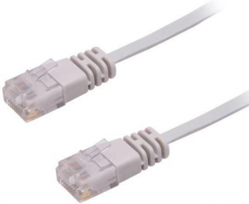 U/UTP CAT6 7M Grey Flat Unshielded Network Cable PVC 4x2xAWG 32/7 CU 