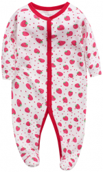 EASYMOM Pijama capse Capsuni 