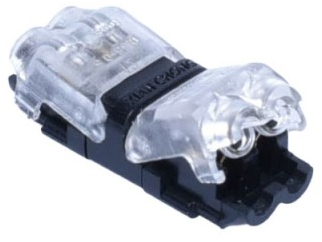 Conector elSales ELS-H2 cu blocare 300 V 1 A negru 