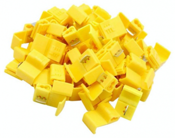 Conector Inadire Cablu 10 Buc/Set 2.5mm - 4mm Galben 