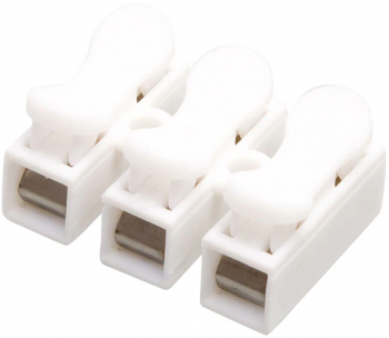 Conector rapid de legatura elSales ELS-CH303 pentru 3 fire alb 