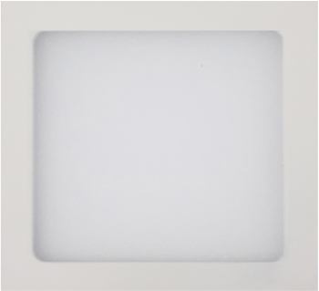 Panou LED de tip Spot Incastrabil 15 W A 6500K Patrat Lumina alba 