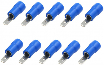 Set 10 bucati papuci electrici 2.8 mm tata elSales ELS-PET28 albastru 