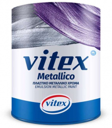 Vopsea Lavabila Vitex Decorativa Metalizata Metallico 500 Pandora Argintiu 2 1 L 