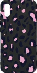 Husa Bestcase Compatibila Cu Xiaomi Redmi 9A / Redmi 9AT Pink Leopard Pattern Rezistenta la uzura B 1033 