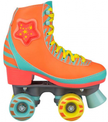 Role copii Quad Nijdam Led Star Zebra marime 37-38 
