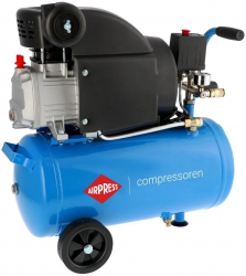 Compresor de aer profesional cu piston - Blue Series 1.5kW 196L/min 8 bari - Rezervor 24 Litri - AirPress-HL310/25-36839-1 