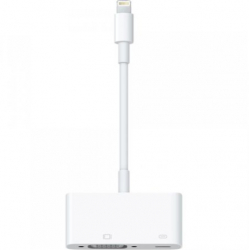 Adaptor Apple Lightning to VGA MD825 Alb - Transforma semnalul digital intr-o experienta vizuala analogica 